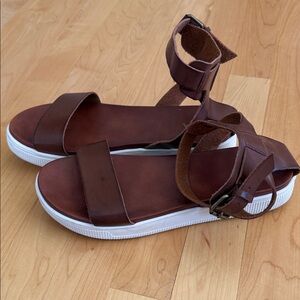 MIA Dark Brown Women's Sandals